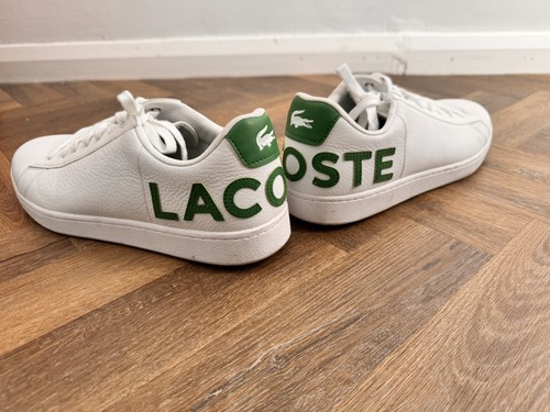 Mens lacoste big - logo, white