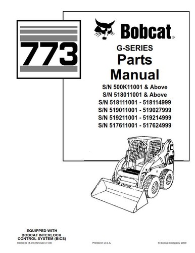 Bobcat 773 series - bobcat,