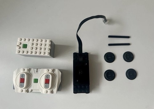 Lego powered train motor - up,