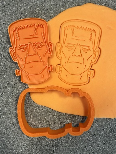 Frankenstein cookie cutter - frankenstein,