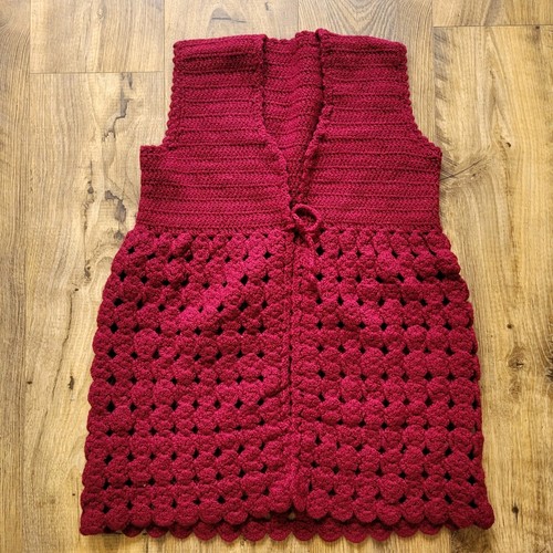 Vintage 70s handmade crochet - vintage,