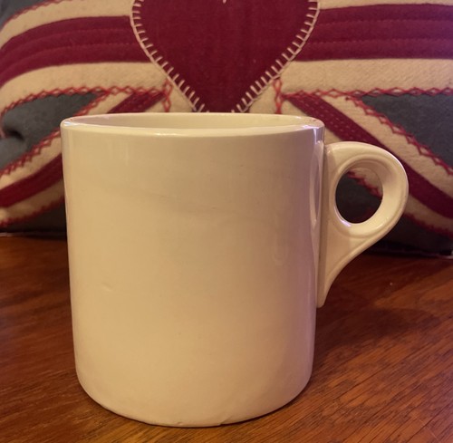 1953 malling ware white mug - 1953,