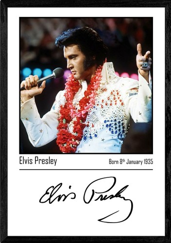 Elvis presley autograph - elvis,