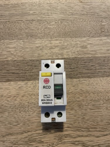 Wylex 80a 240v 30ma pole - 30ma, 2