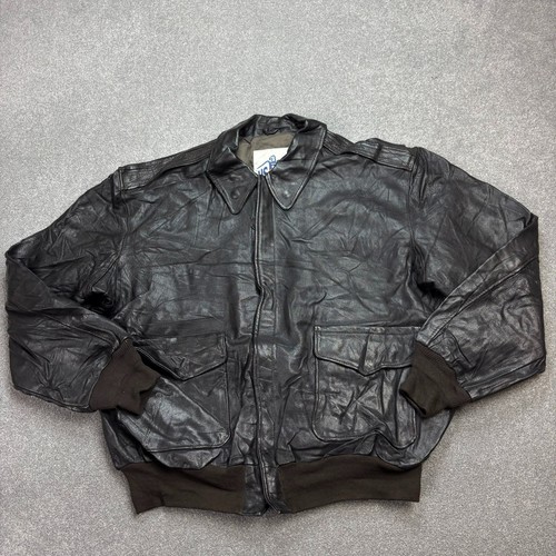 Leather flying jacket adult - leather,