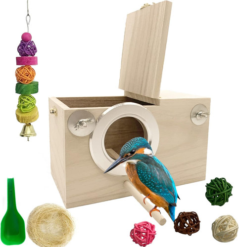 Parakeet breeding box birds - box,