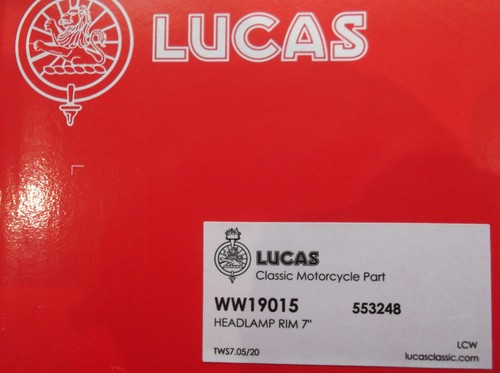 Lucas ww19015 motorbike - ww19015,