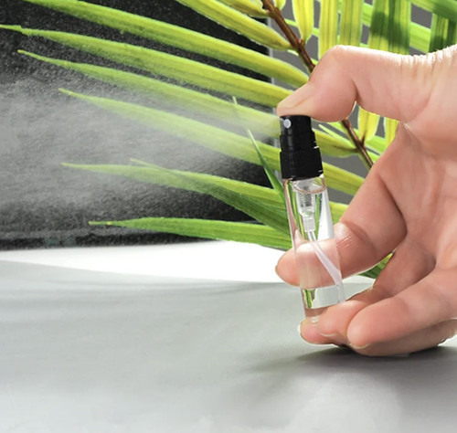 5ml clear glass spray - glass, bottle