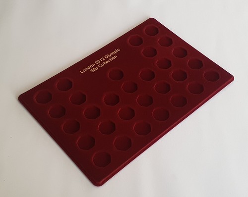 50p red schulz - red, tray