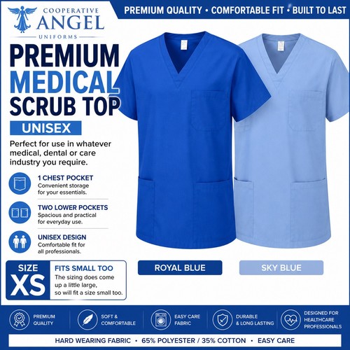 Unisex scrub top nurse - nurse, doctor
