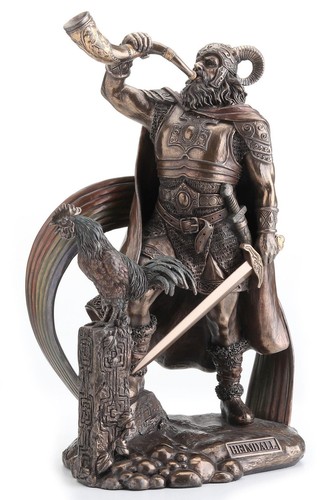 Norse god heimdall bronze - heimdall,
