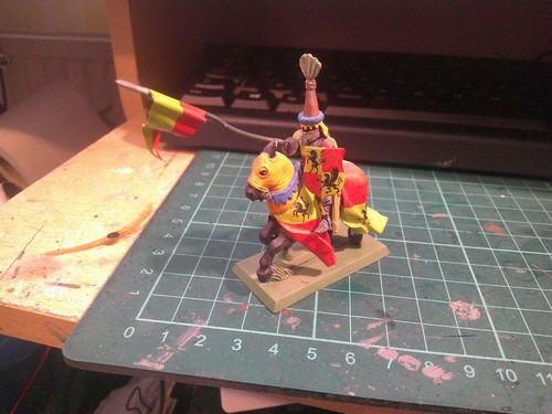Bretonnian knight the - knight,