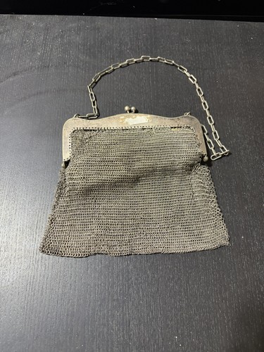 Antique chainmail coin purse