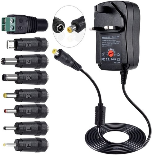 Universal adapter - universal, ac/dc