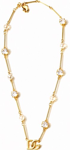 Link necklace with - necklace, and
