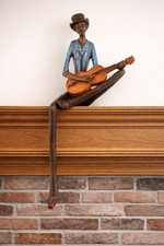 Jazz guitar player shelf - guitar,