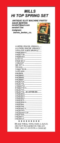 Mills replacment spring - mills,