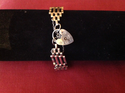 Vintage sterling silver gate - sterling,