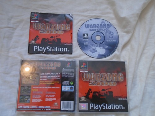 Warzone 2100 ps1 - ps1, (complete)