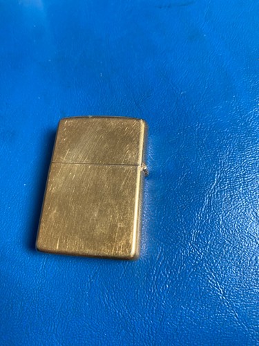 Vintage brass zippo petrol - vintage,