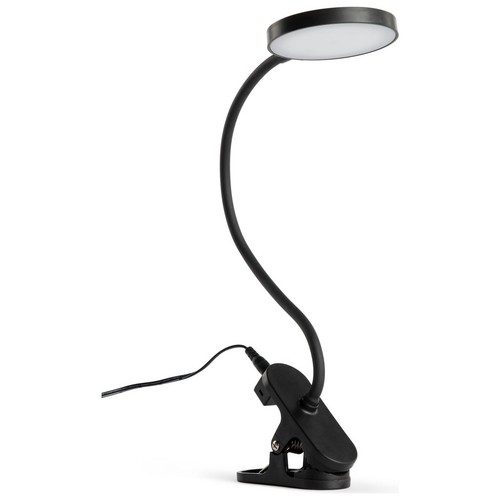Led clip desk - clip, black