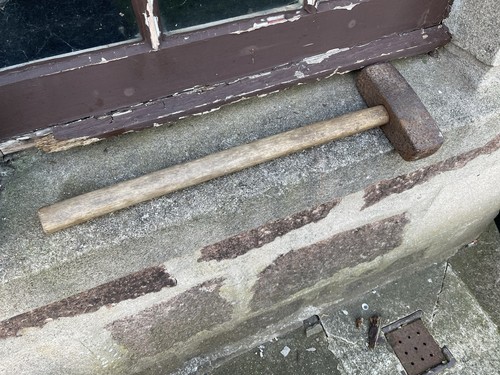 Antique sledge hammer - sledge,