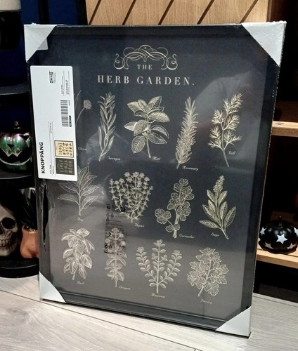 Ikea knoppang black - frame, with