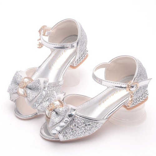 Girls diamante shoes wedding - diamante,