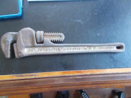 Vintage pipemaster heavy - vintage, 14"