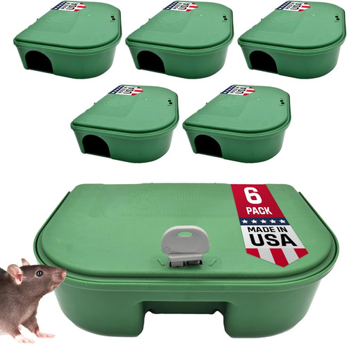 Pack rat bait station - bait,