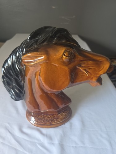 Vintage brown horse - horse, head