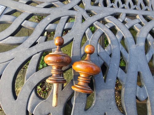 Good pair antique clock - good, of
