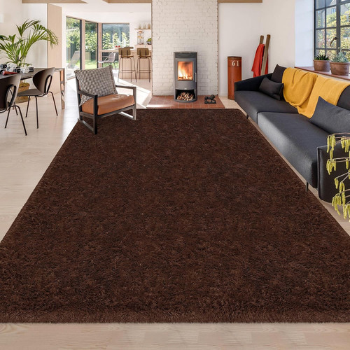 Brown area rug - 6,
