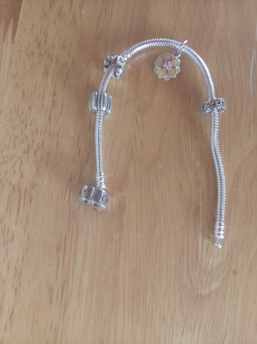 Pandora bracelet with charms - pandora,