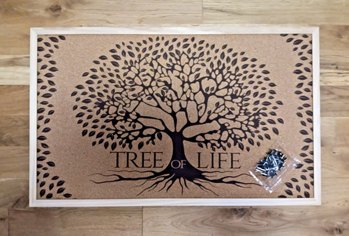 Tree life printed framed - &,