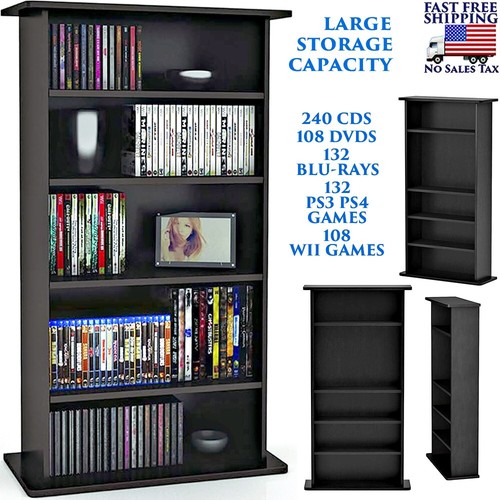 Shelf multimedia storage - 5-shelf,
