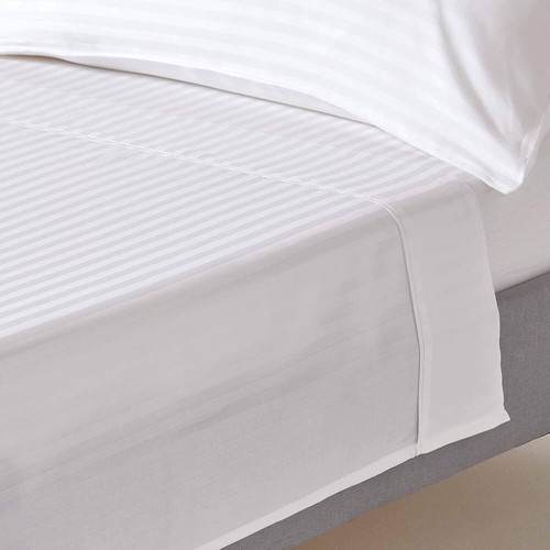 Satin stripe flat - satin,