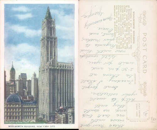 Woolworth building new york - woolworth,