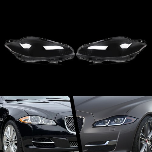Pair front headlight lens - front,