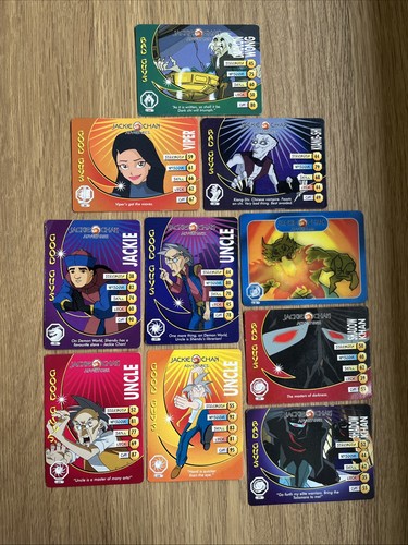 Jackie chan adventure cards - jackie,