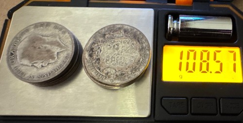Pre 1947 silver half crowns - 1947,