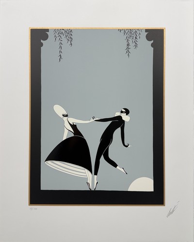 Erte pas deux serigraph - pas,