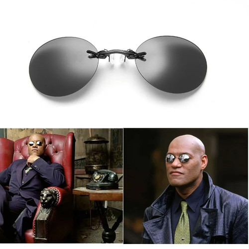 Clip nose glasses round - clip, on
