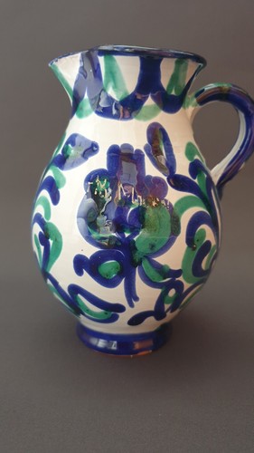 Handmade pitcher jug clay - pitcher, hand