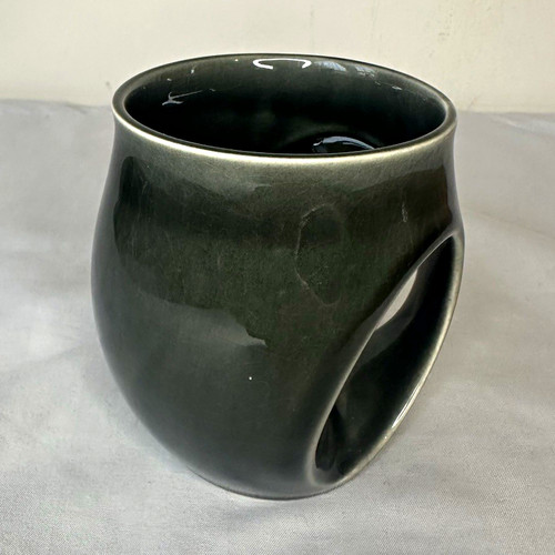 Holkam pottery owl eye grey - pottery,