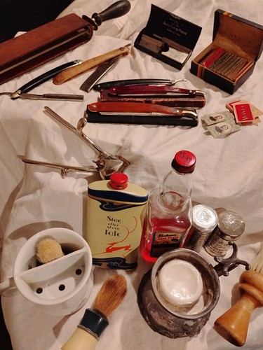 Antique shaving straight - shaving,
