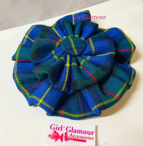 Hunting stewart tartan rosette - hunting,