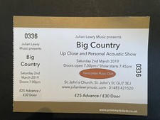 Big country ticket 2019 - big,