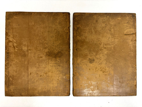 Pair large old leather - large,