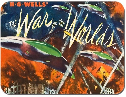 War the worlds mouse mat - war,